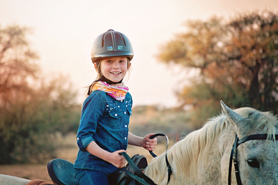 girl on horseback